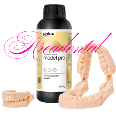 Résine DETAX Freeprint Model PRO caramel - DETAX