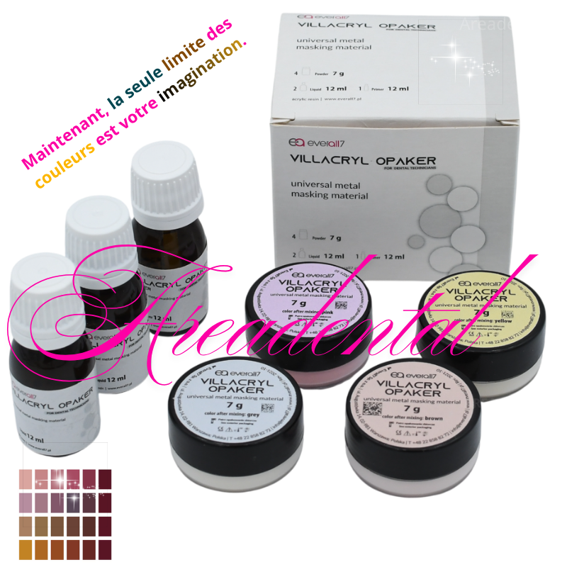 Opaquer multi couleur pour masquer structure en métal stellites 28 g - EVERALL7