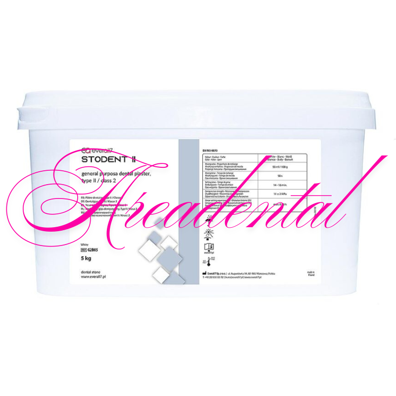 Plâtre Stodent II Type 2 Idéal modèles d’étude (5–25 kg) - EVERALL7