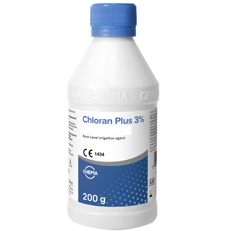 Chloran plus 3% Préparation pour le rinçage des canaux radiculaires - CHEMA