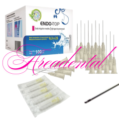 Aiguilles Endo-Tops - Boîte de 100 Endo Needles - CERKAMED