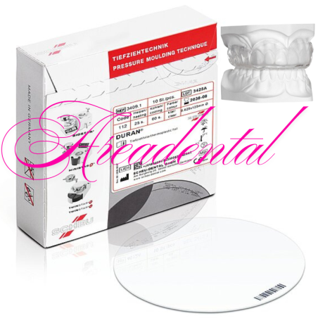 Plaques thermoformables DURAN 10 pcs - SCHEU