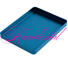 Plateau stérilisable en aluminium pour instruments dentaires - ASA DENTAL