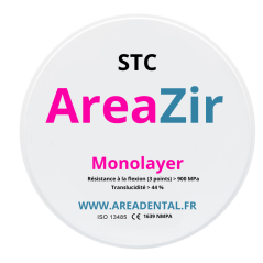 Disque zircone monolayer stc 900Mpa - AREADENTAL