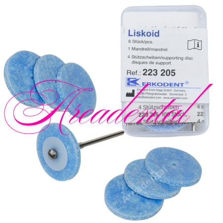 Liskoid kit de polissage pour plaques thermoformage - ERKODENT