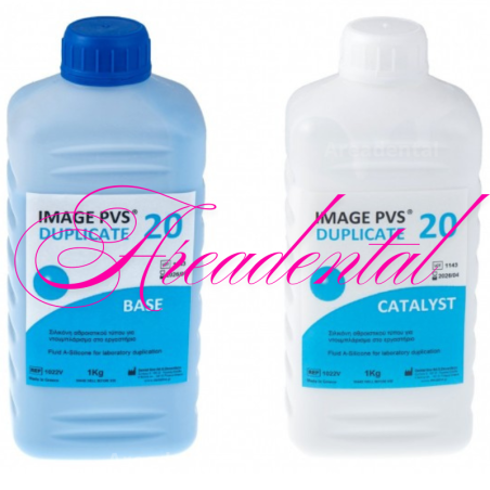 Silicone de duplication 20 shore 2 kg (1 kg+1 kg) - Dental Line