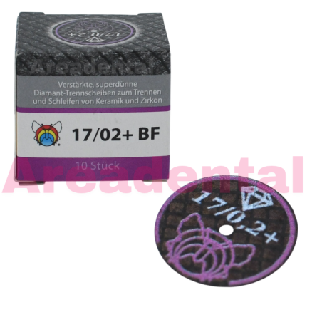 Disque de précision renforcé 17 x 0.2 pour céramique et zircone 10 pcs - MOTYL