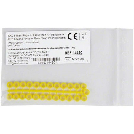 Anneaux en silicone pour le marquage de couleur des instruments EASY CLEAN - KKD TOPDENT