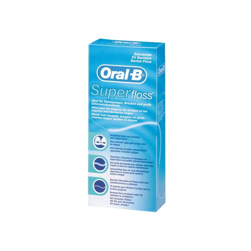 Fil dentaire Oral-B® Superfloss™ 50 pcs