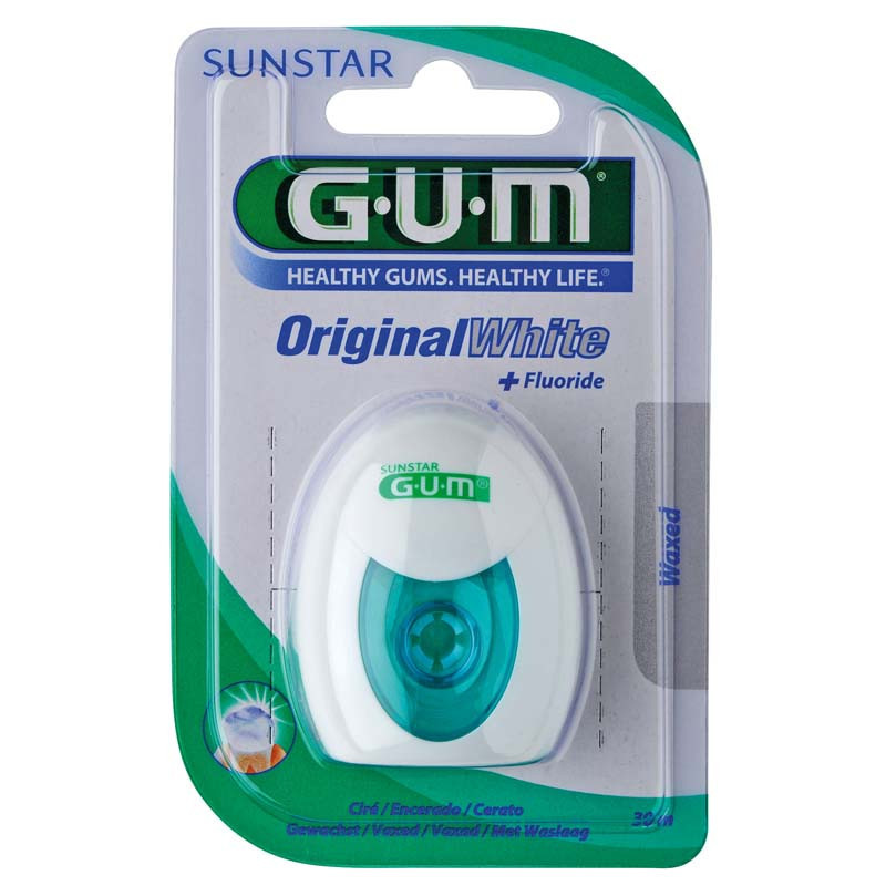 Fil dentaire GUM® Original Blanc - 30 m