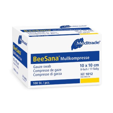 Compresse de gaze X-ray Meditrade 10x10 cm 100pcs