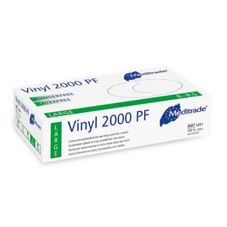 Gants Vinyl 2000 PF - Meditrade ( 100 pcs )