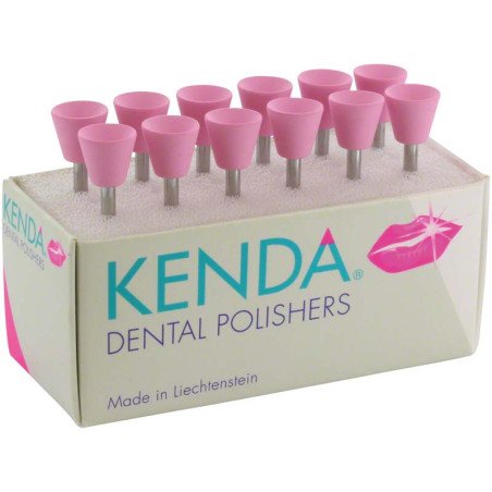 Polissoirs rose fin RA 12 pièces - CGI KENDA