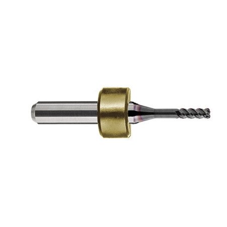 Fraise torique en carbure monobloc Ø 2,0 mm avec revêtement pour imes icore coritec 350i CoCr / titan - TOOLS4CADCAM