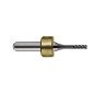 Fraise torique en carbure monobloc Ø 2,0 mm avec revêtement pour imes icore coritec 350i CoCr / titan - TOOLS4CADCAM Fraise torique en carbure monobloc Ø 2,0 mm avec revêtement pour imes icore coritec 350i CoCr / titan - TOOLS4CADCAM