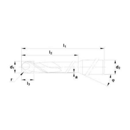 Fraise pour zircone Ø 2,5 mm avec revêtement diamant compatible avec usineuse coritec imes icore 350i - TOOLS4CADCAM