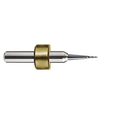 Fraise Ø 0,6 mm pour alliages crco /titan avec revêtement pour usineuse IMES icore 350i - TOOLS4CADCAM