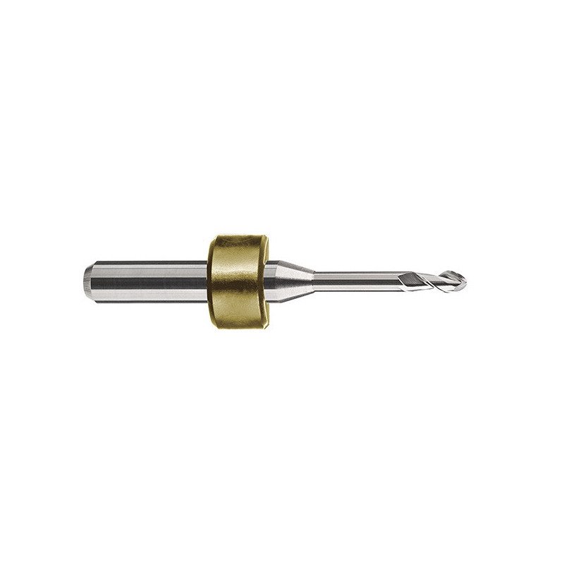 Fraise carbure monobloc Ø 1,5 mm longueur totale 50 mm