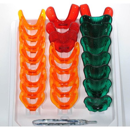 Porte-Empreintes Dentaires 24 pcs - VANNINI DENTAL