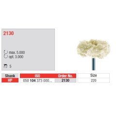 Polissoir en coton pour brillance parfaite 5pcs - EDENTA