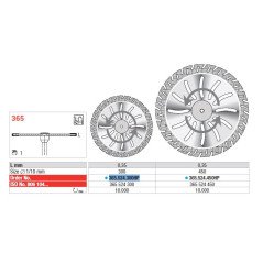 Disque diamant pour séparer le plâtre - Edenta