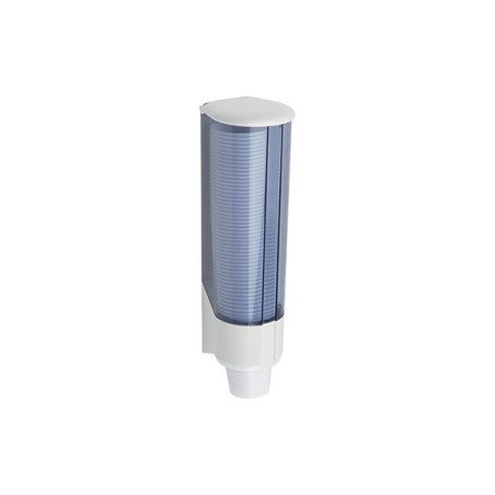 Porte-gobelet en plastique blanc, verre fumé - LARIDENT