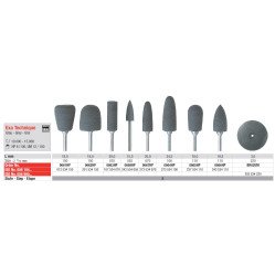 Polissoir Exa Technique pour résines 6 pcs - EDENTA