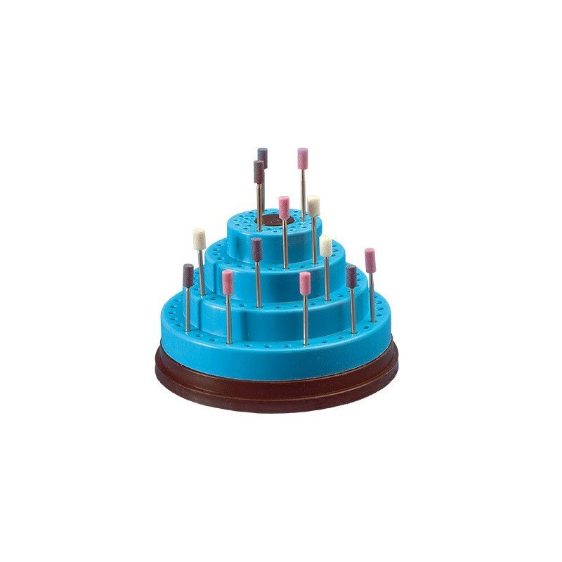 Support pour les fraises / polissoires 120 emplacement - LARIDENT Support pour les fraises / polissoires 120 emplacement - LARIDENT