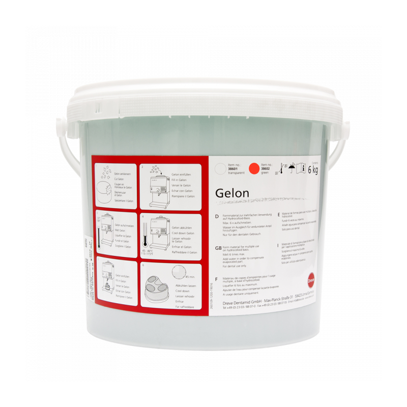 Gel de duplication GELON seau 6 kg - DREVE
