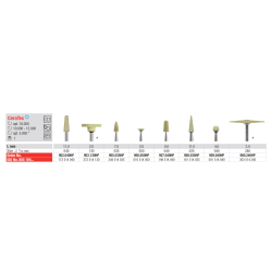 Polissoir pour zircone CeraTec - EDENTA