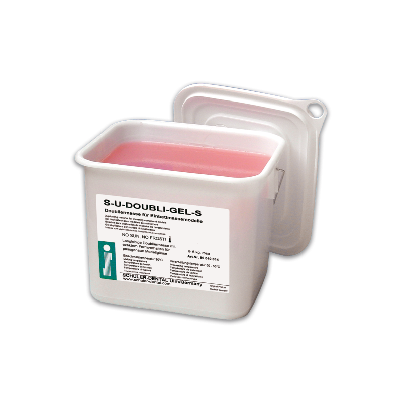 Gel de duplication seau de 6 kg SU-Doubli-gel - Schuler Dental