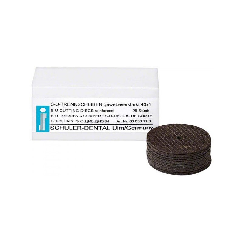 Disques à tronçonner / separer 25 pcs - SCHULER DENTAL