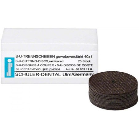 Disques à tronçonner / separer 25 pcs - SCHULER DENTAL