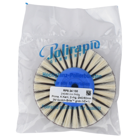 Brosse spéciale avec différents taille de grains RPS - POLIRAPID