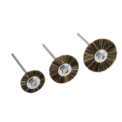 Brosses miniatures montés (HP) MBH 15 / 12 pcs - POLIRAPID