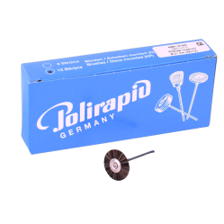 Brosses miniatures montés (HP) MBH 15 / 12 pcs - POLIRAPID