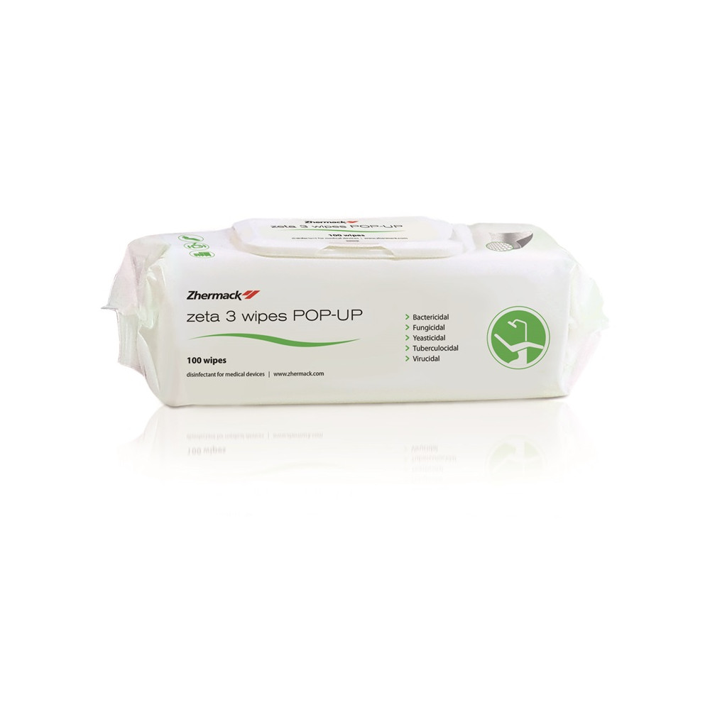 Zeta 3 Wipes POP-UP lingettes - ZHERMACK