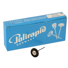 Brosses miniatures MBH 11 poils Chungking noirs 12 pcs - POLIRAPID