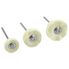 Brosses en flanelle MBH 6 pcs - POLIRAPID