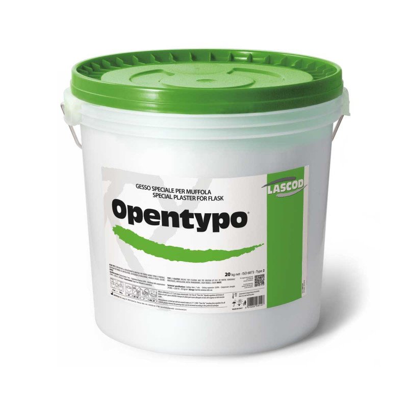 Plâtre dentaire Opentypo type 2 / seau 25 kg - LASCOD