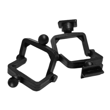 Articulateurs Slot Flot jetables BITE-X PLATS noir (x100)