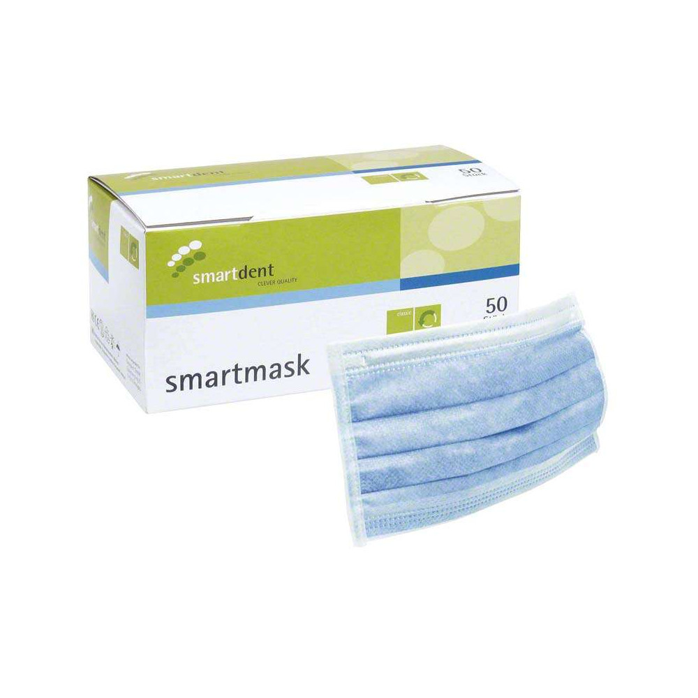 Masque de protection jetables 50 pièces - SMARTDENT