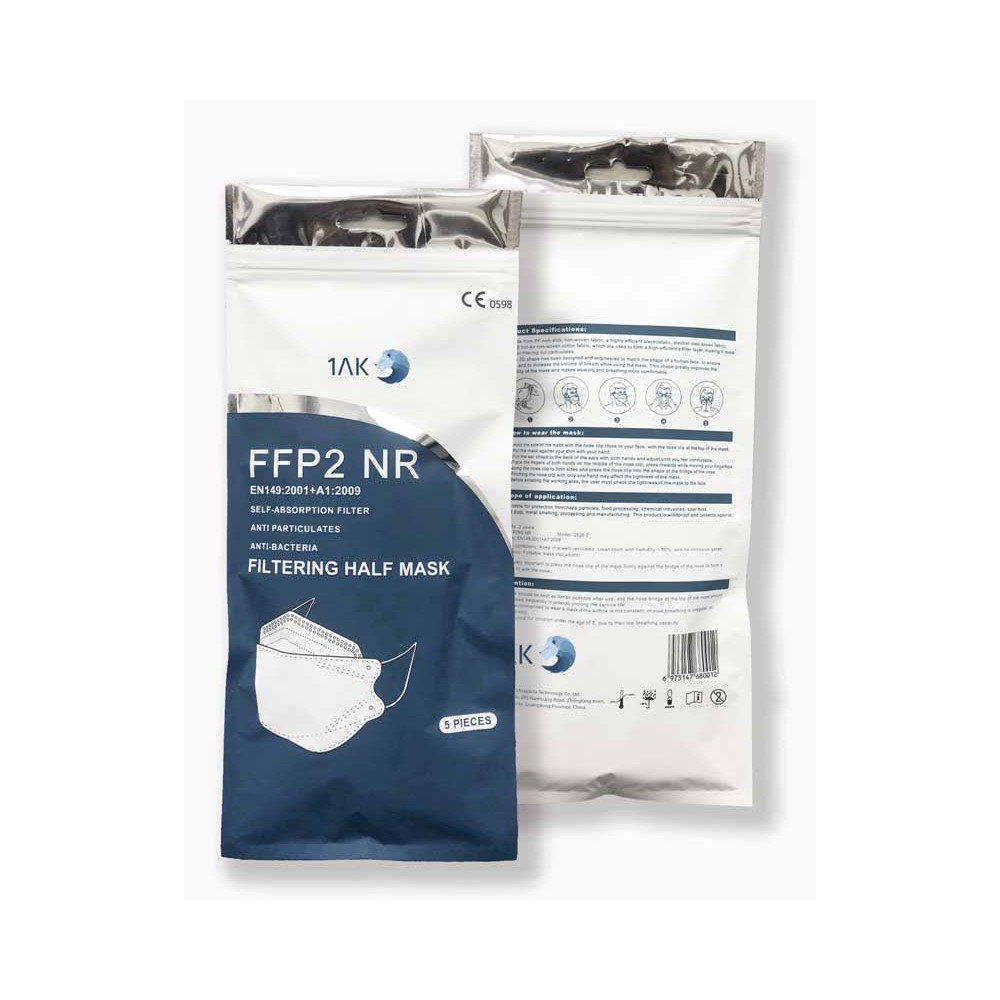 Masque de protection FFP2 NR  - HAGER & WERKEN