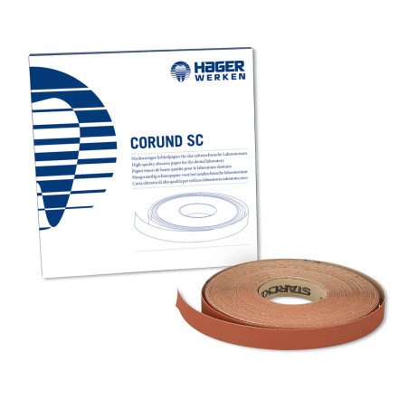 Papier de verre abrasif dentaire Corund SC corund- HAGER & WERKEN