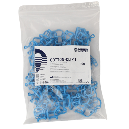 Porte-rouleau de coton à pince en coton 100pcs - HAGER & WERKEN