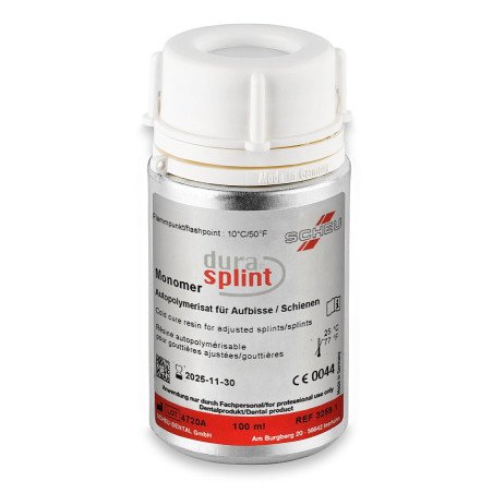 Autopolymère hautement transparent DURASPLINT® - SCHEU