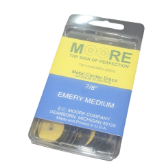 Disques abrasive en papier à clipser 7/8 200 pcs emery - MOORE