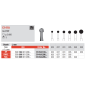 Fraise chirurgicale HM C141A 3 pcs- Edenta Fraise chirurgicale HM C141A 3 pcs- Edenta