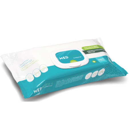 Lingettes nettoyantes désinfectantes pour cabinet dentaire 100 pcs - STERICID