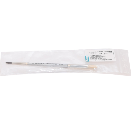 Pinceau double coté SU BROSSE À CIRE, double face - SCHULER DENTAL
